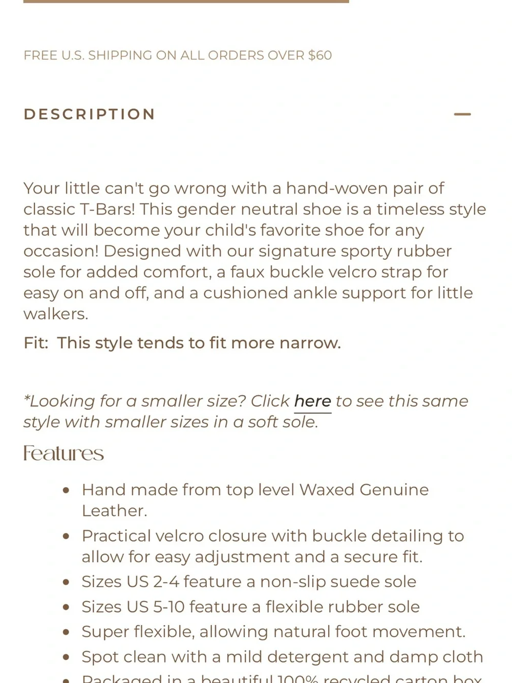 Consciously Baby Leather Woven T-Bar Shoes